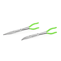 22632 13 in. 2 Piece X-Type Long Nose Pliers Set
