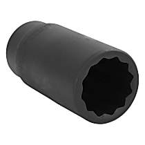 1/2 in. Drive 12 Pt. Axle Nut Socket Impact Grade (30 mm)