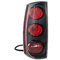 Driver Side Tail Light, With bulb(s), Halogen, Clear Lens, Denali Model