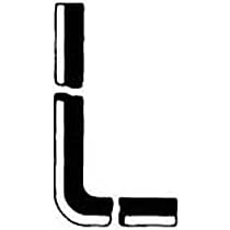 Heater Hose, Engine To Throttle Body, Throttle Body To Engine - 