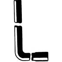 Radiator Hose Heater To Pipe, 6 Cyl 3.8L - 