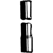 Heater Hose - Natural, Rubber, Direct Fit, Sold individually