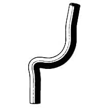 Heater Hose, Heater To Pipe - 