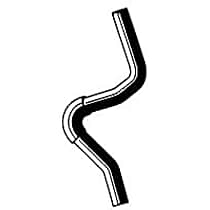 Heater Hose, Cut to fit - Heater To Pipe-2