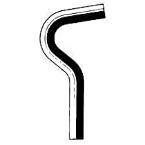 Heater Hose, Heater To Pipe - 