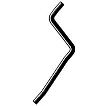 18844 Heater Hose - Natural, Rubber, Direct Fit, Sold individually