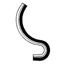 Heater Hose, Pipe To Valve - 