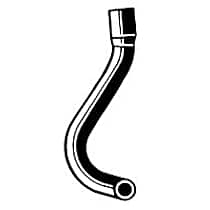 Heater Hose, Pipe To Water Pump - 