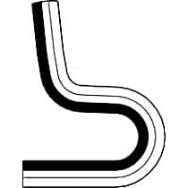 Heater Hose - Natural, Rubber, Direct Fit, Sold individually