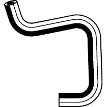 Heater Hose, Heater To Pipe, Without Auxilliary Heater - 