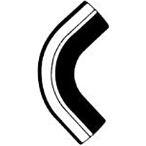 Radiator Hose Upper, Engine To Pipe, 6 Cyl 5.9L - Upper