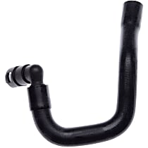 23333 Heater Hose - Black, Direct Fit, Sold individually