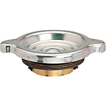 Gates OE Replacement Oil Filler Cap - Chrome, Steel, Direct Fit, Sold individually