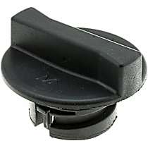 Oil Filler Cap - Black, Plastic and metal, Direct Fit, Sold individually