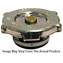 31333 Radiator Cap - Round, 13 lbs., Polished, Steel, Sold individually