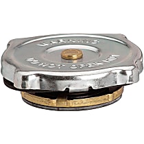 31349 Gates OE Replacement Radiator Cap - Round, 10 psi, Chrome, Steel, Sold individually