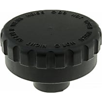 31542 Radiator Cap - Round, 18 psi, Black, Metal, Sold individually