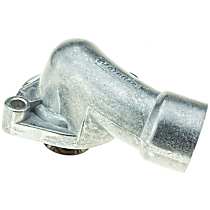 Thermostat, 6 Cyl 3.2L, GAS, Includes Housing, 195 Degree, Stainless Steel - 