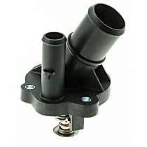 Thermostat, 4 Cyl 2.3L, Turbocharged, GAS, 180 Degree, Stainless Steel - 