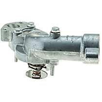 Thermostat, 6 Cyl 3.6L, GAS, Includes Housing, 180 Degree, Stainless Steel - 