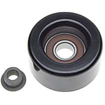 Accessory Belt Idler Pulley, 6 Cyl 4.0L - Upper