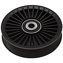 Accessory Belt Idler Pulley, 6 Cyl 3.5L, GAS - Grooved Pulley