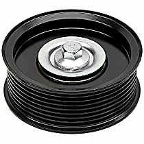 Accessory Belt Idler Pulley, 8 Cyl 6.7L, Grooved Pulley, with Dual Alts. - 