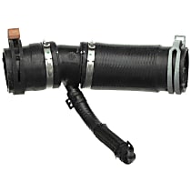 51691 Heater Hose - EPDM, Plastic, and Steel, Direct Fit, Sold individually
