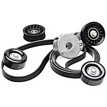 Serpentine Belt, 3.5L, {K060882, 38104, 36347, 36347, 38009} - 