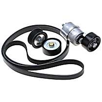 Serpentine Belt, 2.4L, {K060840, 39071, 36443, 36307} - 
