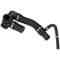 Radiator Hose Upper, DOHC, GAS, Connector To Engine, Plastic and Rubber, 6 Cyl 3.0L, Gates Radiator Hose