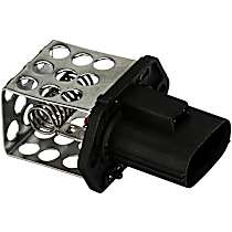 Cooling Fan Module, 4 Cyl 2.4L, GAS, Cooling Fan Resistor - 