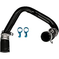 HHA114 Heater Hose - Black, Rubber, Straight, Direct Fit, Sold individually