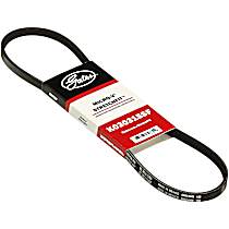 Serpentine Belt, 4 Cyl 2.5L, GAS, Water Pump, Installation Tool Required - 