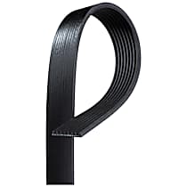 Serpentine Belt, 6 Cyl 6.7L, with Single Alt. - 