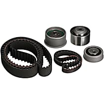 Timing Belt Kit, Interference Engine Application; Does Not Include Cam. Tensioner Hyd. Assy., Water Pump Not Included, 4 Cyl 2.0L, Gates OE Replacement - 