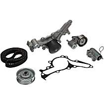 Timing Belt Kit, Water Pump Included, 6 Cyl 3.0L, PowerGrip Series - 