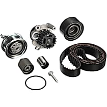Timing Belt Kit, DIESEL, With Plastic Impeller, Water Pump Included, 4 Cyl 2.0L - 