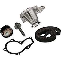 TCKWP343A Timing Belt Kit, 1.6L, 4Cyl Water Pump Included PowerGrip Series