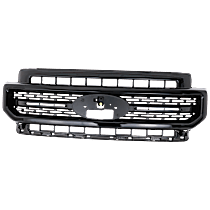 Crew Cab Pickup Grille Textured Black CAPA Certified