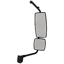 Passenger Side Mirror, Manual Adjust, Non-Heated, Paintable, 2-Piece type