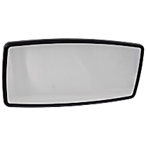 Upper Driver or Passenger Side Mirror Head, Manual Adjust, Non-Heated, Paintable, Fits 2-Piece type Mirrors
