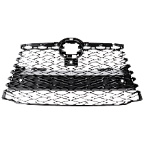 Grille, Paintable Shell and Insert, For Models With F Sport Package, Front View Camera and Object Sensor - 