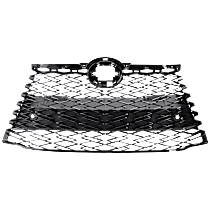 Grille, Paintable Shell and Insert, For Models With F Sport Package and Object Sensor, Without Front View Camera - 