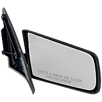 Passenger Side Mirror, Manual Adjust, Manual Folding, Non-Heated, Textured Black, Without Signal Light, Without memory, Without Puddle Light, Without Auto-Dimming, Without Blind Spot Feature