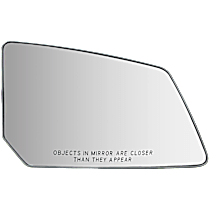 Passenger Side Mirror Glass, Non-Heated, Without Blind Spot Feature Without Turn Signal Light