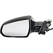 Driver Side Mirror, Power, Power Folding, Heated, Paintable, Without Signal Light, With memory, Without Puddle Light, Without Auto-Dimming, Without Blind Spot Feature