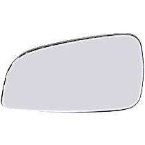 Driver Side Mirror Glass, Heated, Without Blind Spot Feature Without Turn Signal Light