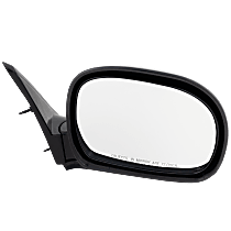 Passenger Side Mirror, Manual Adjust, Manual Folding, Non-Heated, Paintable, Without Signal Light, Without memory, Without Puddle Light, Without Auto-Dimming, Without Blind Spot Feature