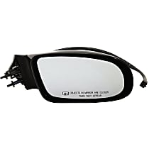 Passenger Side Mirror, Power, Manual Folding, Heated, Paintable, Without Signal Light, Without memory, Without Puddle Light, Without Auto-Dimming, Without Blind Spot Feature